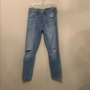 Citizen of Humanily Liya high rise jean